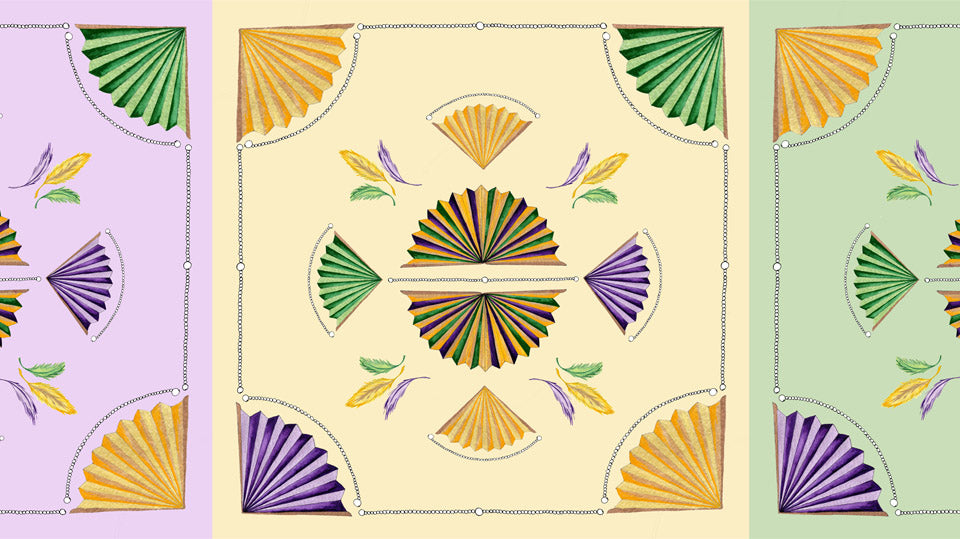 Where to buy Fringe Scarves this Mardi Gras!