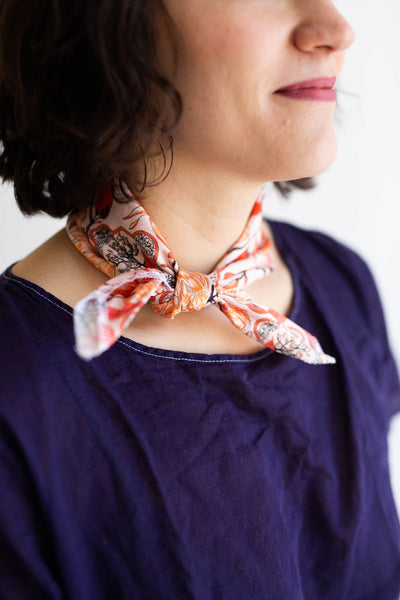 Magnolia Bandana in Peach