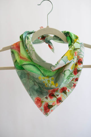 Secret Garden Bandana in Mint