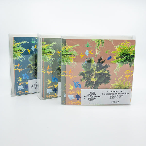 French Quarter Ferns Stationery Set