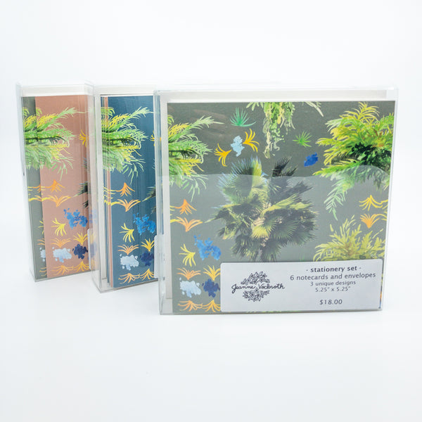French Quarter Ferns Stationery Set