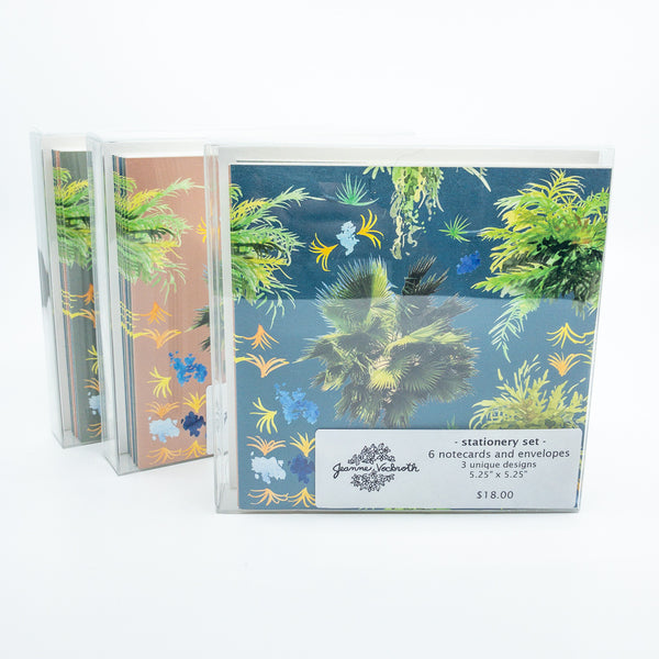 French Quarter Ferns Stationery Set