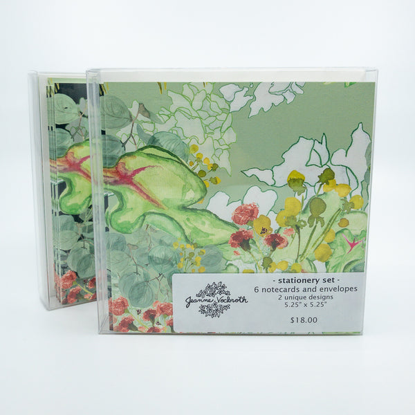 Secret Garden Stationery Set