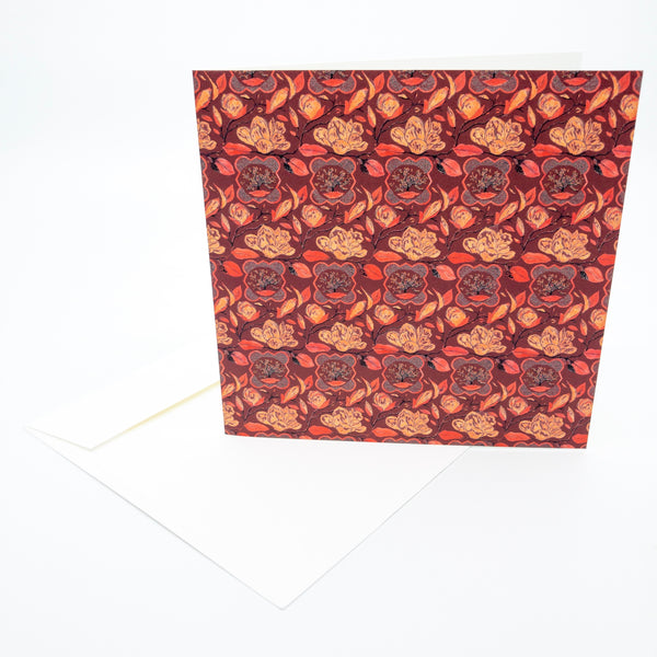 Pink Magnolia Floral Stationery Set
